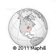 Outline Map of ZIP Code 46324