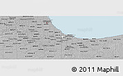 Gray Panoramic Map of ZIP code 46327