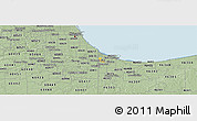 Savanna Style Panoramic Map of ZIP code 46327