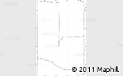 Blank Simple Map of ZIP code 46327