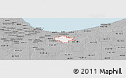 Gray Panoramic Map of ZIP code 46342
