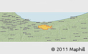 Savanna Style Panoramic Map of ZIP code 46342