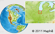 Physical Location Map of ZIP code 46356
