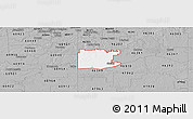 Gray Panoramic Map of ZIP code 46356