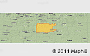 Savanna Style Panoramic Map of ZIP code 46356