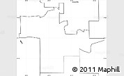 Blank Simple Map of ZIP code 46373