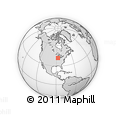 Outline Map of ZIP Code 46402