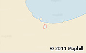 Classic Style 3D Map of ZIP code 46404, single color outside