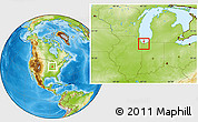 Physical Location Map of ZIP code 46405