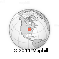 Outline Map of ZIP Code 46406