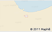 Classic Style 3D Map of ZIP code 46408, single color outside