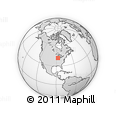 Outline Map of ZIP Code 46408