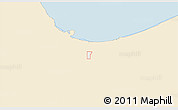 Classic Style 3D Map of ZIP code 46409, single color outside