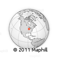 Outline Map of ZIP Code 46409
