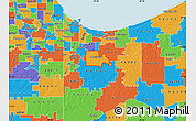 Political Map of ZIP code 46410