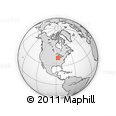 Outline Map of ZIP Code 46410