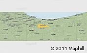 Savanna Style Panoramic Map of ZIP code 46410
