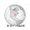 Outline Map of ZIP Code 46516