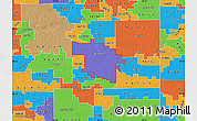 Political Map of ZIP code 46714