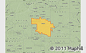 Savanna Style Map of ZIP code 46714