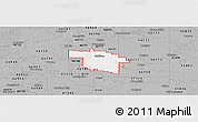Gray Panoramic Map of ZIP code 46714