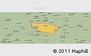 Savanna Style Panoramic Map of ZIP code 46714