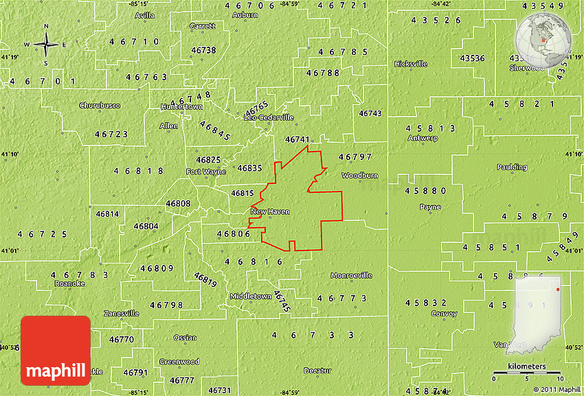 たま様 US ZIP Code 46774 - New Haven, Indiana Overview and