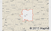Classic Style Map of ZIP code 46970