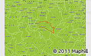 Physical Map of ZIP code 47630