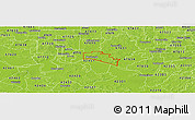 Physical Panoramic Map of ZIP code 47630