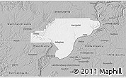 Gray 3D Map of Clark County