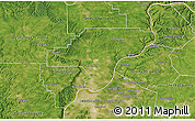 Satellite 3D Map of Clark County