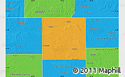 Political Map of Elkhart County