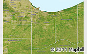 Satellite 3D Map of Lake County