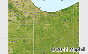 Satellite Map of Lake County