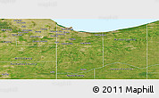 Satellite Panoramic Map of Lake County