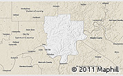 Classic Style 3D Map of Perry County