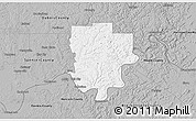 Gray 3D Map of Perry County