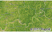 Satellite 3D Map of Perry County