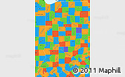 Political Simple Map of Indiana