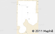 Classic Style Simple Map of Vanderburgh County