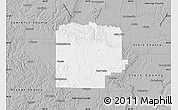 Gray Map of Washington County