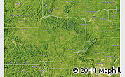 Satellite Map of Washington County