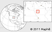Blank Location Map of ZIP code 51452