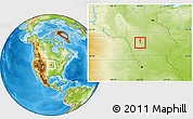 Physical Location Map of ZIP code 51452