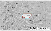 Gray 3D Map of ZIP code 51461