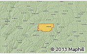 Savanna Style 3D Map of ZIP code 51461