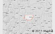 Silver Style Map of ZIP code 51461