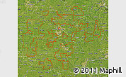 Satellite Map of ZIP codes starting with 522