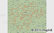Savanna Style Map of ZIP codes starting with 522